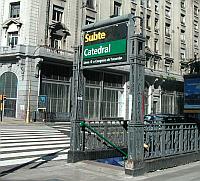 Subte a Palermo: salida a calle San Martn